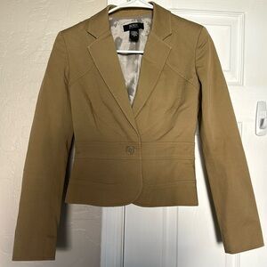 Victoria secret camel blazer